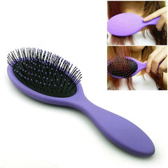 Brosse à cheveux douce pour femmes, peigne de coiffure pour salon de coiffure, brosse de massage du cuir chevelu humide et sec