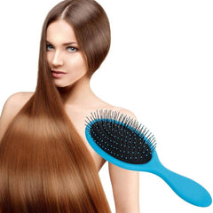 Cepillo de pelo suave para mujer, peine para peinados de salón, cepillos de masaje para cuero cabelludo húmedo y seco