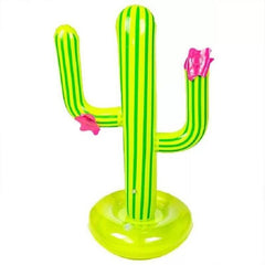 Inflatable Cactus Water Ring Toss Game for Kids