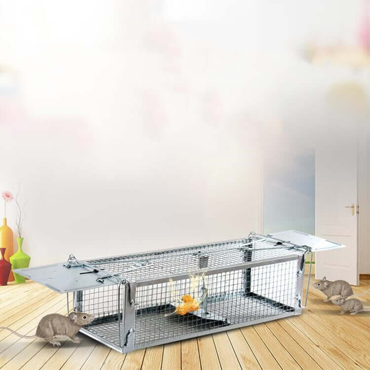 Double Door Mouse Trap Cage for Home Use