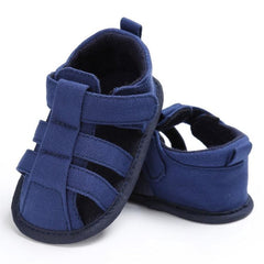 Breathable Canvas Sandals for Baby Boys with Soft Bottoms