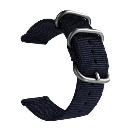 Washable Nylon Canvas Watch Strap 18/20/22/24mm Pin Buckle