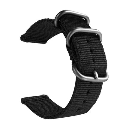 Washable Nylon Canvas Watch Strap 18/20/22/24mm Pin Buckle