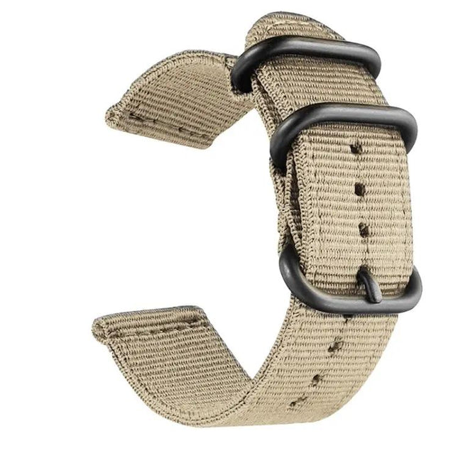 Adjustable Washable Nylon Watch Band Replacement 18-24mm
