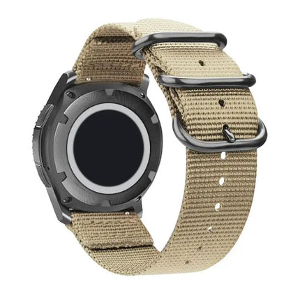 Adjustable Washable Nylon Watch Band Replacement 18-24mm