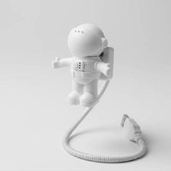 Astronaut USB LED Desk Lamp - Adjustable Night Light for PC & Emergency Use