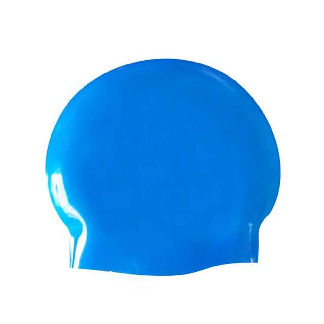 Silicone Swim Cap Glossy Seamless 22x19.5cm Unisex | Syndmart