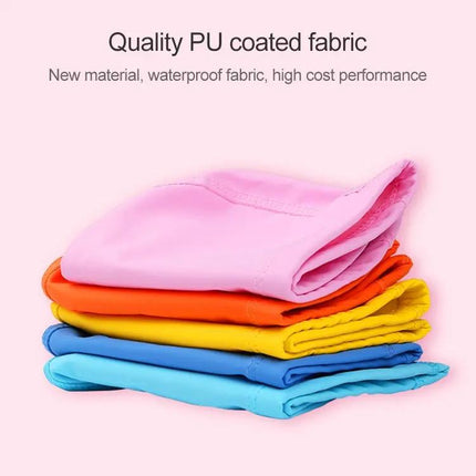 Kids Waterproof PU Coated Swimming Cap Frog Pattern | Syndmart