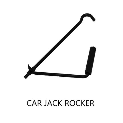 Foldable Hand Jack for Roadside Tire Changes in Emergencies compact foldable car jack rocker for highway and remote tire repairs