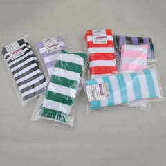 Kids' Japanese Striped Thigh-High Fashion Socks