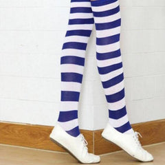 Kids' Japanese Striped Thigh-High Fashion Socks