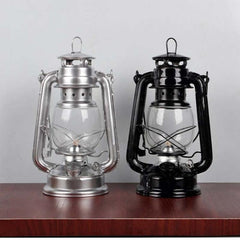 Vintage Charm Portable Wrought Iron Outdoor Camping Lantern