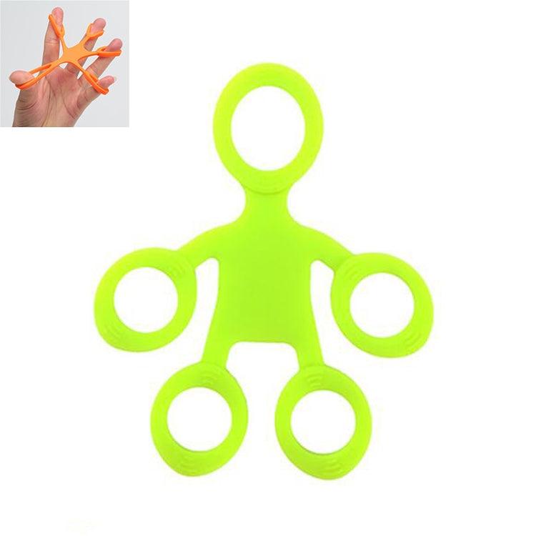 Silicone Finger Strength Trainer - Humanoid Finger Puller for Wrist Exercise