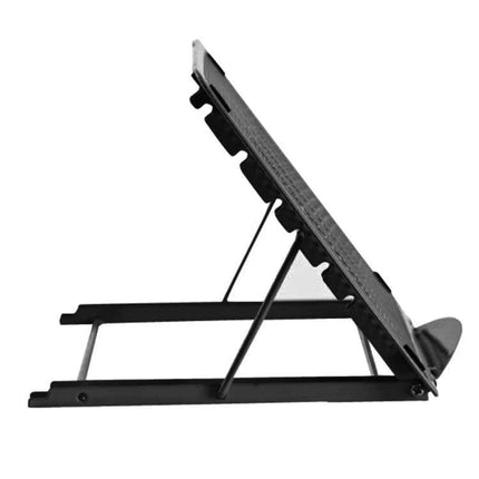 Portable Adjustable Ventilated Laptop Stand for Desktops metal mesh adjustable angle portable desk stand for cooling and posture
