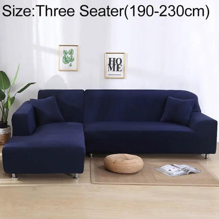 Stretch Polyester Sofa Cover With Pillowcase 190-230cm | Syndmart