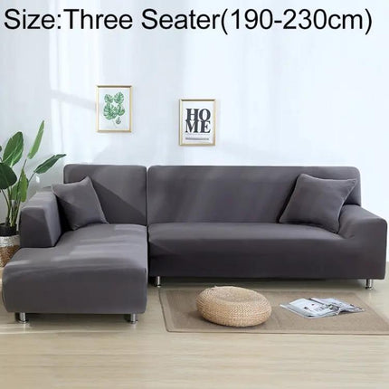 Stretch Polyester Sofa Cover With Pillowcase 190-230cm | Syndmart