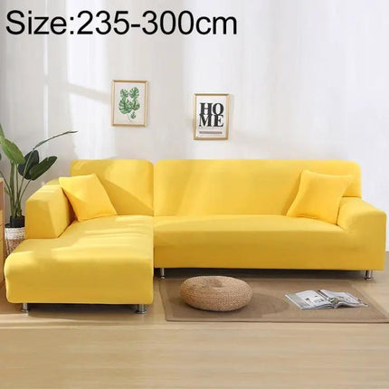 Stretch Polyester Sofa Cover With Pillowcase 190-230cm | Syndmart