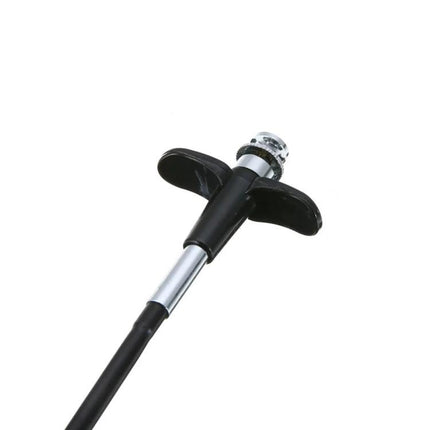 100cm Mechanical Shutter Release Cable for Fujifilm and Leica Cameras — durable plastic remote shutter release with ergonomic grip for tripod long exposures