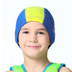 Summer Swim Cap for Kids - 1101 Middle Age Sun Protection and Comfort