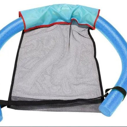 Pool Floating Chair L Size Mesh LDPE Assorted Colors | Syndmart