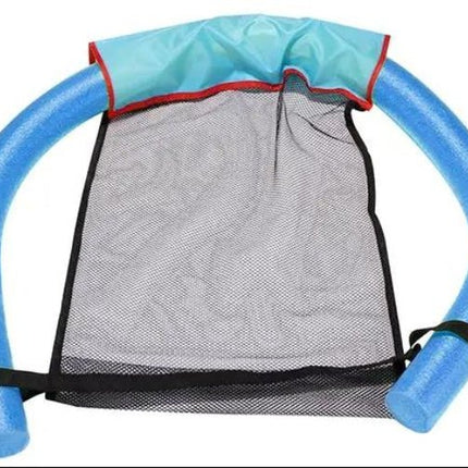Pool Floating Chair L Size Mesh LDPE Assorted Colors | Syndmart