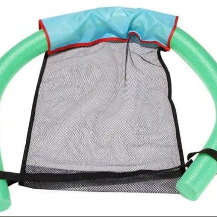 Pool Floating Chair L Size Mesh LDPE Assorted Colors | Syndmart