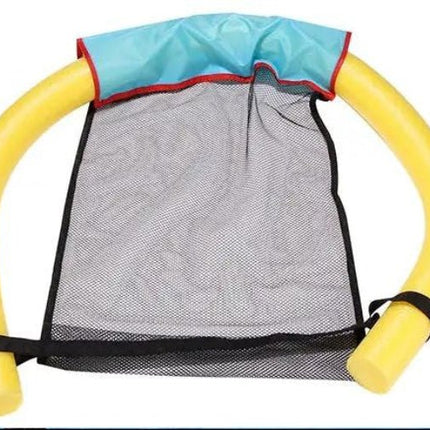 Pool Floating Chair L Size Mesh LDPE Assorted Colors | Syndmart