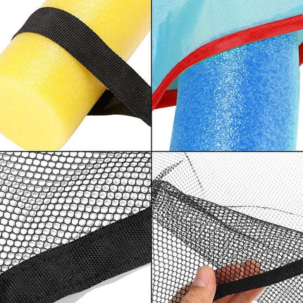 Pool Floating Chair L Size Mesh LDPE Assorted Colors | Syndmart
