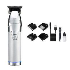 S9 Rechargeable Retro Stainless Steel Hair Clipper