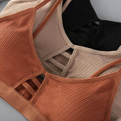 Breathable Hollow Design Ultra-Light Cotton Bras for Women