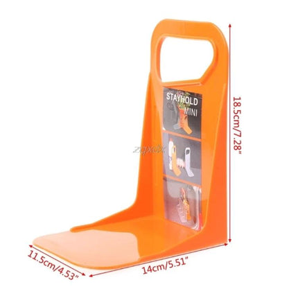 Car Trunk Fixed Partition Bracket Keeps Items From Shifting - orange sticky-base dual-layer trunk organizer bracket 18.5cm mini