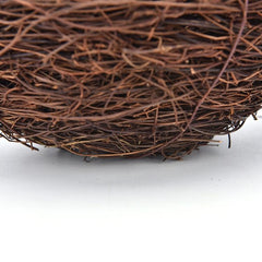 Handmade Rattan Bird Nests - DIY Crafting Props for Home Decor and Photography