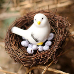 Handmade Rattan Bird Nests - DIY Crafting Props for Home Decor and Photography