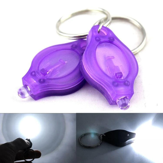 Mini Pocket Keychain Flashlight 2-Pack for Camping and Everyday Use