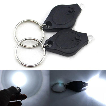 Mini Pocket Keychain Flashlight 2-Pack for Camping and Everyday Use