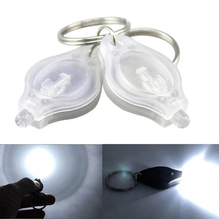 Mini Pocket Keychain Flashlight 2-Pack for Camping and Everyday Use