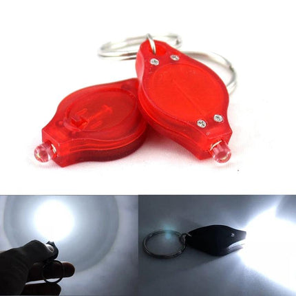 Mini Pocket Keychain Flashlight 2-Pack for Camping and Everyday Use