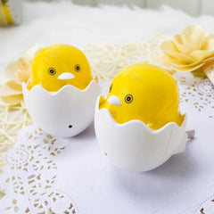 Cute Yellow Duck LED Night Light with Light Control Sensor - US Plug, Perfect for Bedroom and Holiday Decor