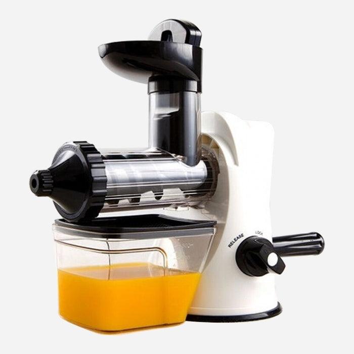 Portable Multifunction Manual Juicer for Home Use - Ideal for Apples, Oranges, and Wheatgrass