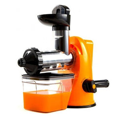 Portable Multifunction Manual Juicer for Home Use - Ideal for Apples, Oranges, and Wheatgrass