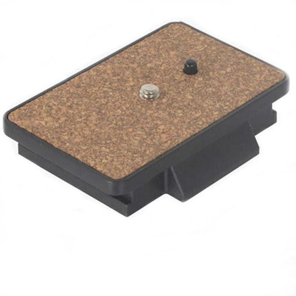 Bexin Quick Release Plate for Camera Tripods, Yunteng Compatible - cork-top ABS quick release camera plate