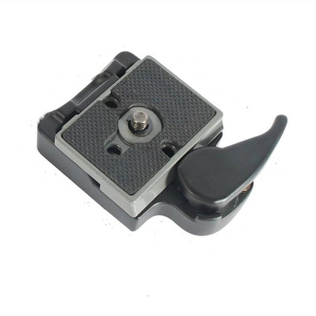 BEXIN Quick Release Plate Holder for Manfrotto Tripods – lightweight aluminum alloy quick-release camera plate with lever for secure mounting