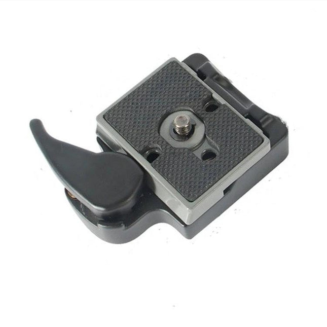 BEXIN Quick Release Plate Holder for Manfrotto Tripods - aluminum alloy quick-release camera plate with lever for secure mounting