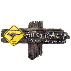 Kangaroo-Themed Fridge Magnets - Set of 2 for Home Decor and Souvenirs