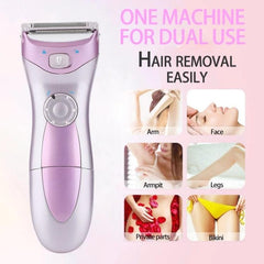 Lady's Electric Hair Epilator for Body, Face, and Bikini Area