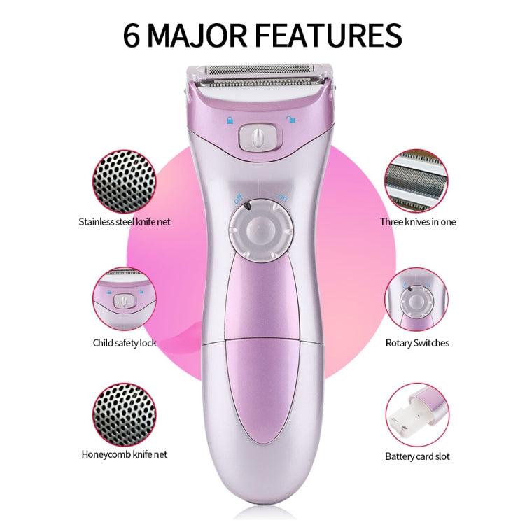 Lady's Electric Hair Epilator for Body, Face, and Bikini Area