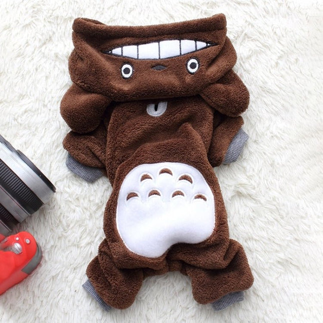 Warm Fleece Dog Coat for Chilly Outdoor Adventures | Syndmart