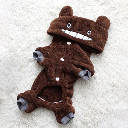 Warm Fleece Dog Coat for Chilly Outdoor Adventures