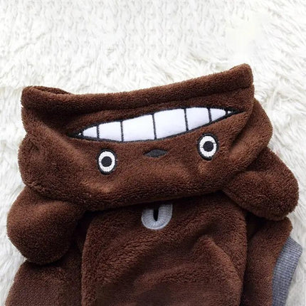 Warm Fleece Dog Coat for Chilly Outdoor Adventures