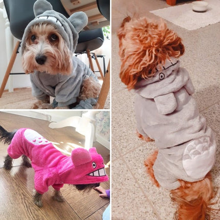 Warm Fleece Dog Coat for Chilly Outdoor Adventures | Syndmart